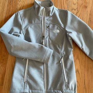 The North Face Apex Bionic Jacket with a tag